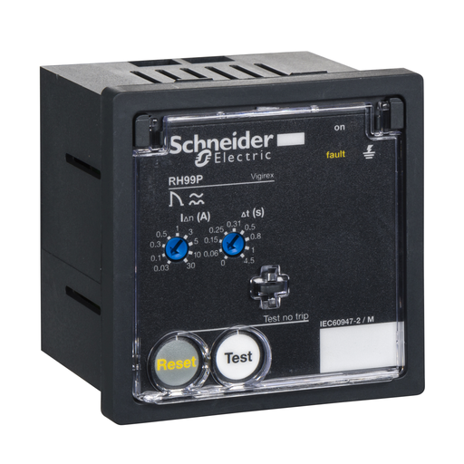 [SCH56290] Vigirex RH99P 12-24VAC/12-48VCC sensibilité 0,03-30A réarmement automatique