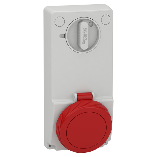 [SCH82086] Mureva - prise verrouillable 16 A - 3P+N+T - 380-415 V CA - IP65 - sur panneau