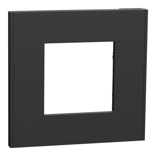 [SCHNU600254] Unica Déco Essentielle - Plaque de finition - Anthracite  - 1 poste