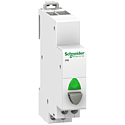 [SCHA9E18036] Acti9, iPB bouton-poussoir lumineux 1 NO gris + voyant vert 110...230VCA