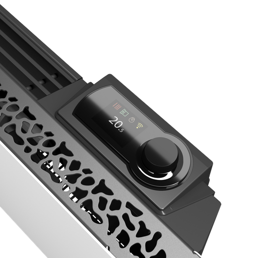 [APLM152415] Radiateur connecté Calidoo nativ - plinthe - 1500W - blanc satiné