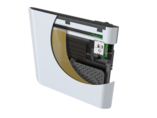 [APLM152415] Radiateur connecté Calidoo nativ - plinthe - 1500W - blanc satiné