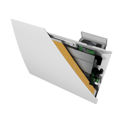 [APLM151113] Radiateur connecté Campalys - horizontal - 1000W - blanc satiné