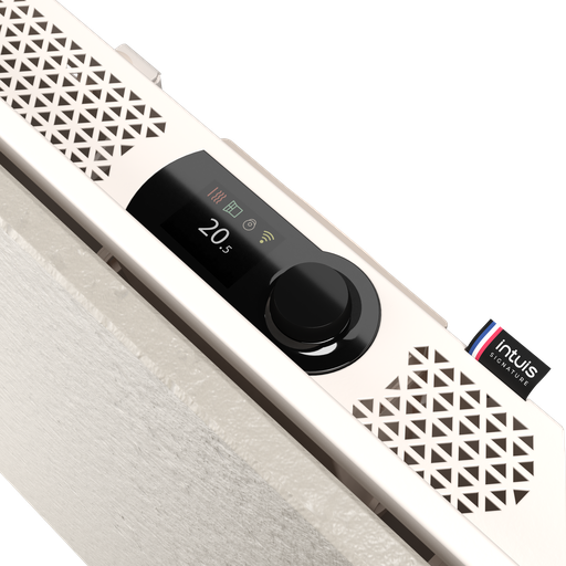 [APLK160133] Radiateur connecté NATURAY nativ Horizontal 1000 W lave satin grège