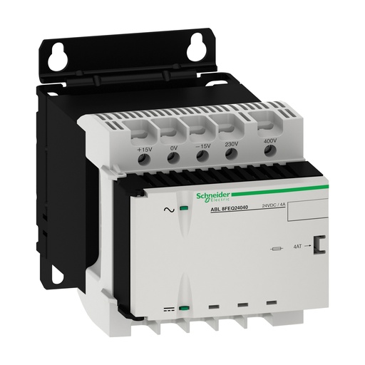 [SCHABL8FEQ24040] Phaseo - alimentation filtrée et rectifiée - mono/biphasé - 400Vca - 24V - 4A