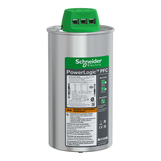 [SCHBLRCH125A150B60] VarPlusCAN condensateur HDY 12.5kvar 600V