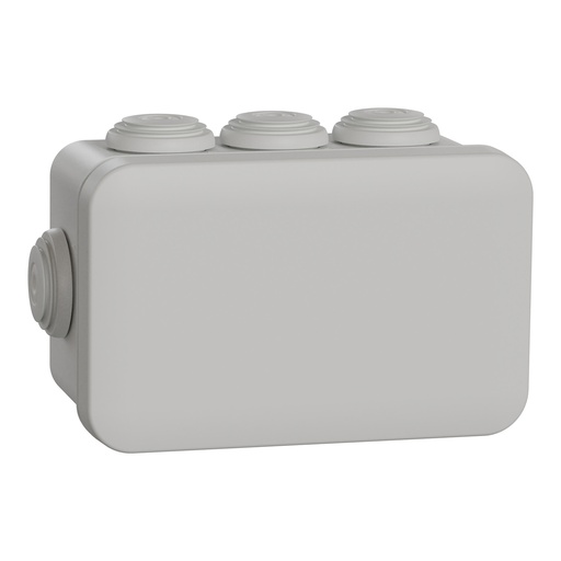 [SCHENN05003] Mureva Box, boite de dérivation IP55 + embouts 105x65x55, gris