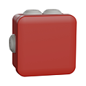 [SCHENN05164] Bte deriv.rouge+ embt 80x80x45