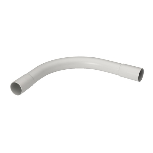 [SCHIMT43316] Mureva, coude pour tube GT 3321 - PVC - Ø16 mm - Gris - IP40