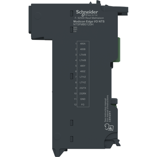[SCHNTSFMB0120H] Edge I/O NTS Module seul Série RS485,ModbusRTU,ASCII,Client,115kbps-Durcie