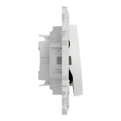 [SCHS920233] Odace - inter ou poussoir VMC 2 vitesses - 10AX - blanc craie