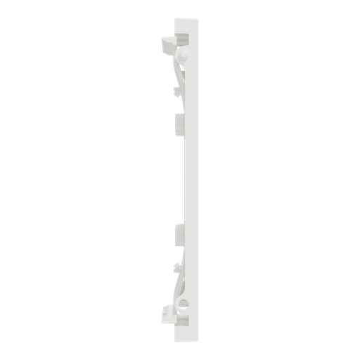 [SCHS920801] Odace Architecte - plaque de finition centrale - couleur Blanc craie