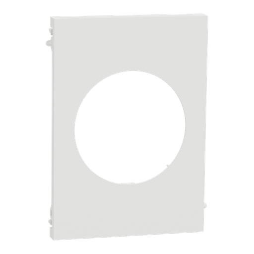 [SCHS920801] Odace Architecte - plaque de finition centrale - couleur Blanc craie