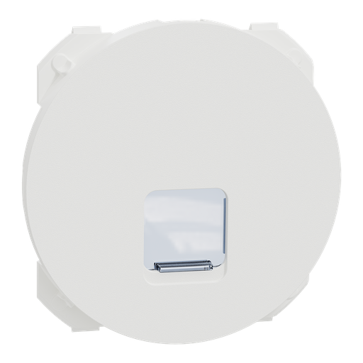 [SCHS929470] Odace - enjoliveur seul - pour prise RJ45 - blanc craie