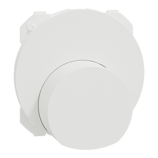 [SCHS929660] Odace - enjoliveur seul - pour sortie de câble - blanc craie