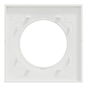 [SCHS929702] Odace Origine - plaque de finition 1 poste - couleur blanc