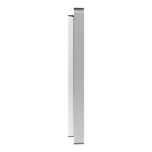[SCHS930802] Odace Architecte - plaque de finition 1 poste - effet Titane