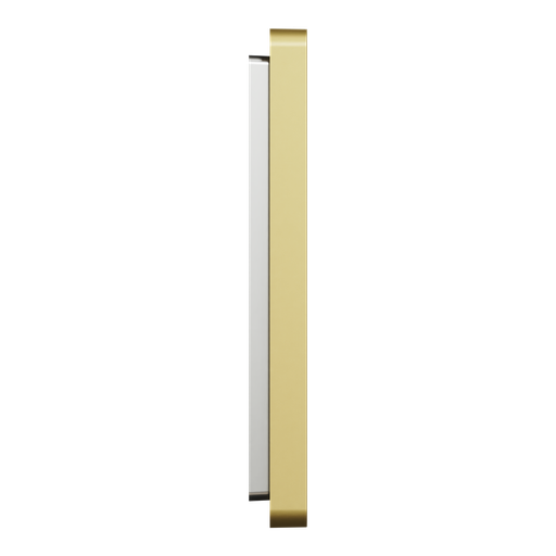 [SCHS932802] Odace Architecte - plaque de finition 1 poste - effet Laiton