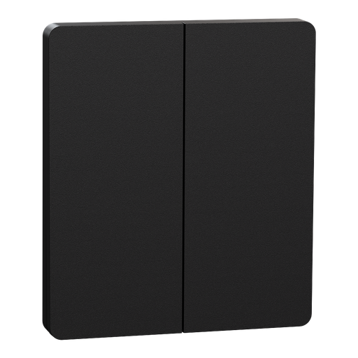 [SCHS949224] Odace Architecte Intégral - enjo et plaque - pour VV ou BP double - Noir onyx