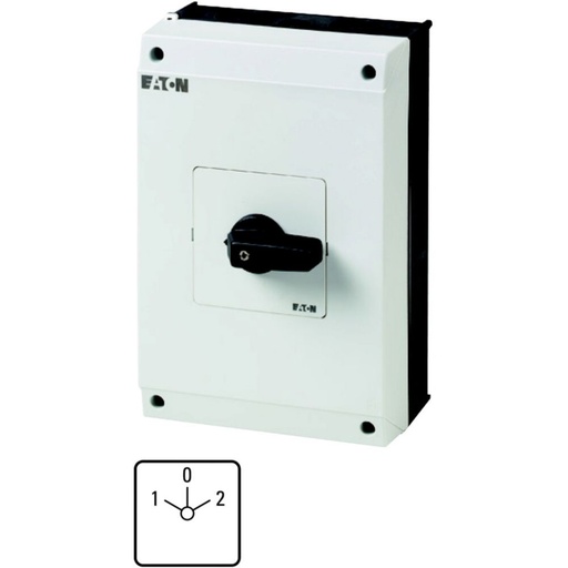 [EAT207220] Inverseurs, Contacts: 4, 63 A, plastron: 1-0-2, 60 °, à accrochage, en saillie