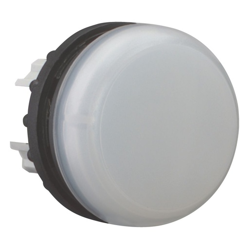 [EAT216771] Voyant lumineux, plat, blanc, diamètre 22.5