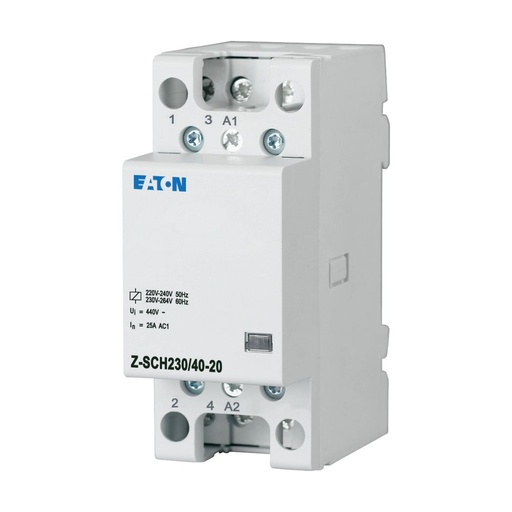 [EAT248855] Contacteur modulaire, 230VAC/50Hz, 2 s, 40A, 3PE