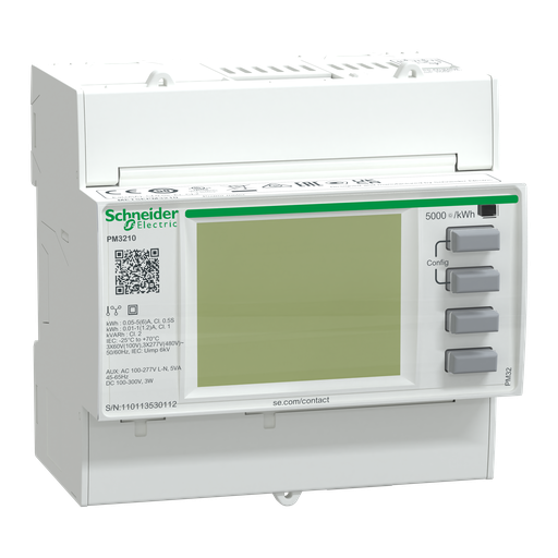 [SCHMETSEPM3210] PowerLogic - centrale de mesure - PM3210 - modulaire - impulsions