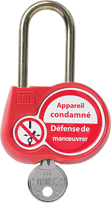[CATAL2307777] cadenas de condamnation 50mm clé identique 7777