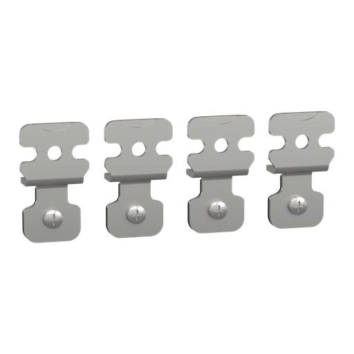 [SCHNSYAEFPFSC] PanelSeT Accessoires - jeu de 4 pattes - fixation acier - coffret