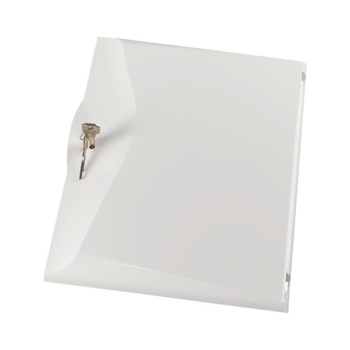 [EAT294880] Porte opaque RAL9010 - avec serrure