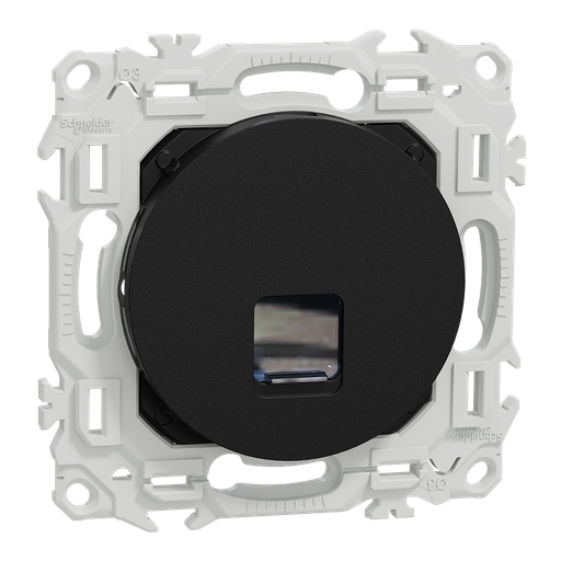 [SCHS940475] Odace - prise RJ45 - Cat6 UTP grade 1 à 2 - noir onyx