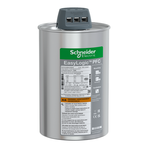 [SCHBLRCS288A346B48] CONDENSATEUR CAN SDY 28.8 /34.6KVAR 480V