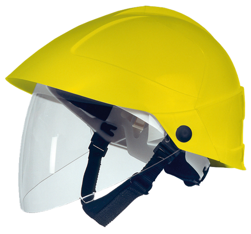 [CATMO-185-J] Casque isolant électricien avec visière intégrée arcflash APC 1, jaune