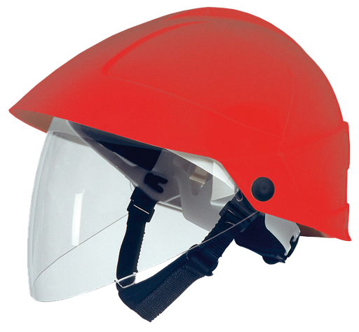 [CATMO-185-R] Casque isolant électricien avec visière intégrée arcflash APC 1, rouge