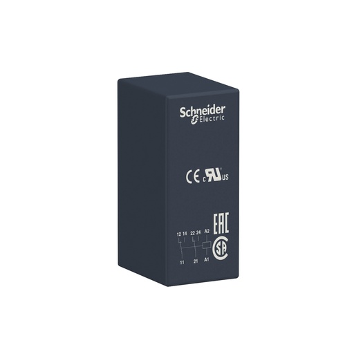 [SCHRSB2A080F7] Harmony Relay RSB - relais PCB embrochable - 2OF - 8A - 110VAC
