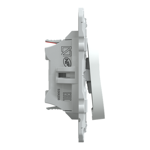 [SCHS300208] Ovalis - interrupteur 2 boutons pour volet roulant - 6AX - Antibactérien