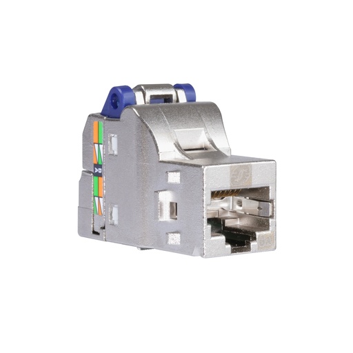 [SCHVDIB1771XB01] Resi9 S-One format DPM connecteur RJ45 Grade 3TV cat6A blindé, sachet individuel