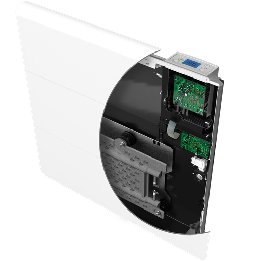 [APLNEN3072SEEC] Radiateur connecté Axoo - horizontal - 750W - blanc satiné