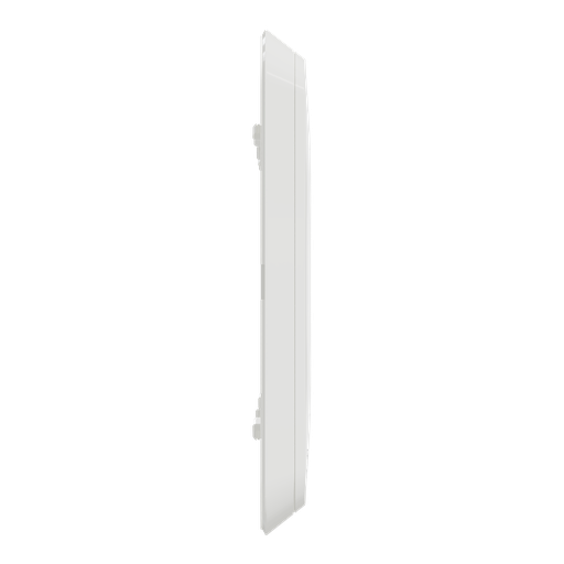 [SCHNU400620] Unica Pro - plaque de finition - Blanc antibactérien - 3 postes