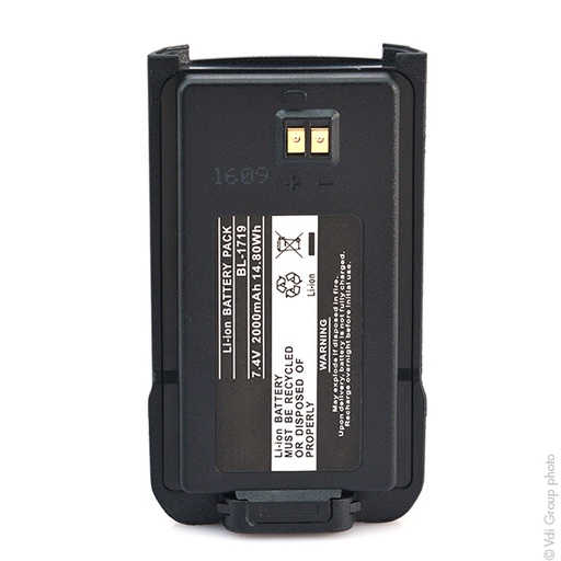 [ENIRML0655] Unité(s) Batterie talkie walkie 7.4V 2000mAh