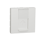 [SCHNU344918] Unica - prise RJ45 simple - cat 6A blindé STP FTP - 2 mod - Blanc - méca seul