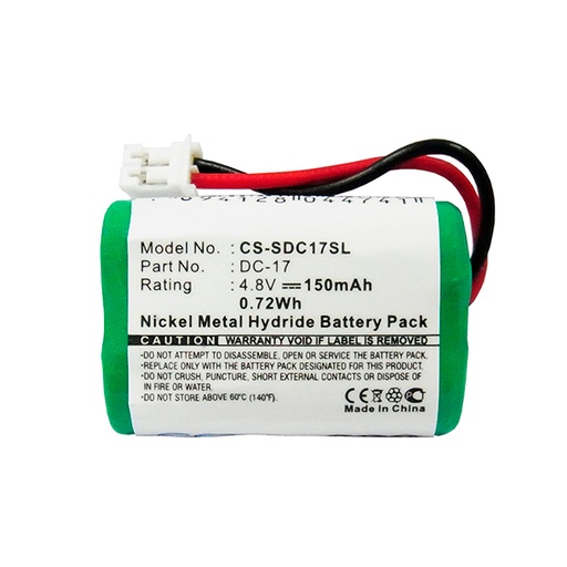[ENIMGH9006] Pack(s) Batterie collier pour chien 4.8V 150mAh