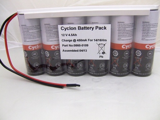 [ENIMGP0061] Pack(s) Batterie cyclon 0860-0109 ST1 E 12V 4.5Ah Fils