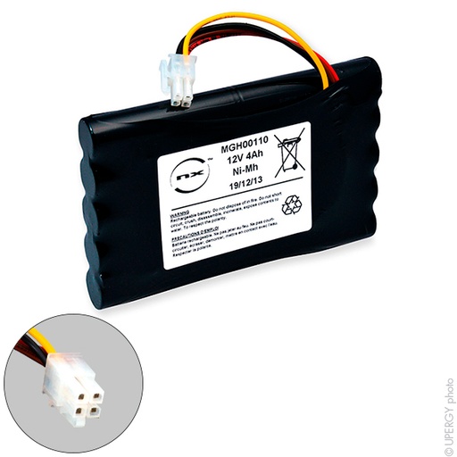 [ENIMGH00110] Pack(s) Batterie médicale rechargeable Datex AS5 MONITEUR C 12V 3.8Ah FC