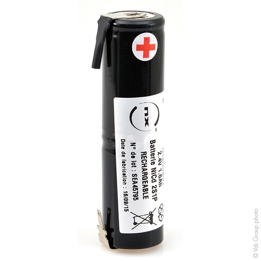[ENIMGN0692] Pack(s) Batterie Nicd 2x SC HT 2S1P ST4 2.4V 1.6Ah Fast