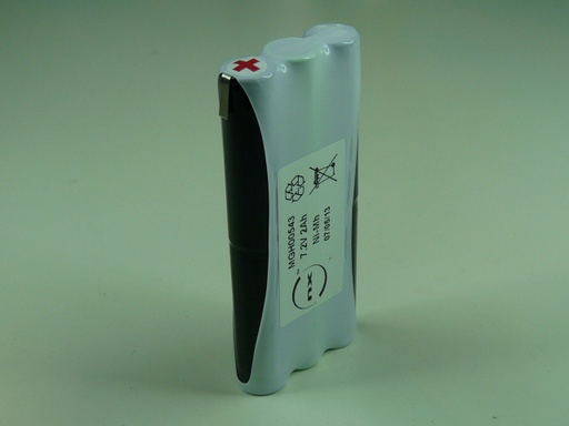 [ENIMGH00543] Pack(s) Batterie Nimh 6x AA 6S1P ST5 7.2V 2Ah HBL