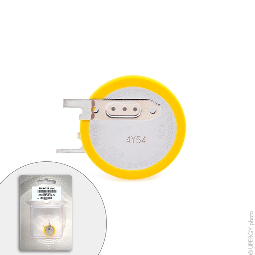 [ENIPBL6472B] Blister(s) x 1 Pile bouton lithium blister CR2032/VS1N PANASONIC 3V 220mAh