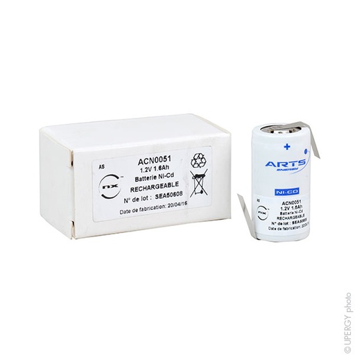 [ENIACN0051] Accumulateur(s) Accu NiCd VRE CS1800 SC 1.2V 1800mAh HBL