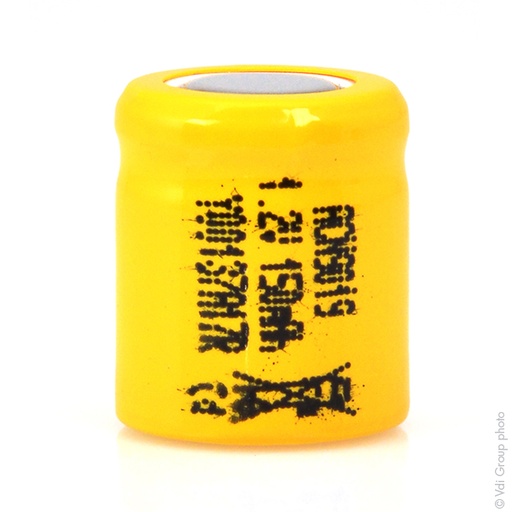 [ENIACN9019] Accumulateur(s) Accu NiCd 1/3AA 1.2V 150mAh FT