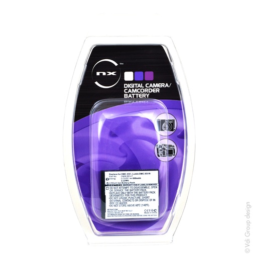 [ENIFML90166] Blister(s) x 1 Batterie appareil photo - caméra 3.6V 600mAh